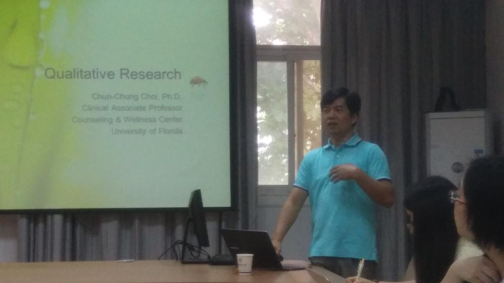 美国弗罗里达大学蔡振宗副教授来Beat365官网进行学术交流